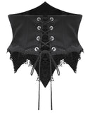 Dark In Love Womens Gothic Lace Embellished Waist Cincher Corset Belt