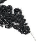 Eva Lady Womens Elegant Gothic Embellished Beaded Lace Choker Necklace