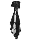 Dark In Love Gothic Lace Off Shoulder Bolero