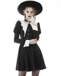 Dark In Love Hellebore Gothic Mini Dress