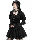 Dark In Love Regency Gothic Paisley Velvet Riding Jacket