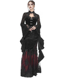 Eva Lady Dark Baroque Gothic Velvet & Lace Jacket