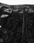 Punk Rave Womens Baroque Gothic Rose Flared Pants