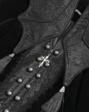 Devil Fashion Womens Dark Gothic Batwing Frock Jacket Tailcoat