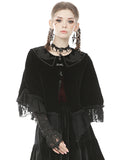 Dark In Love Long Gothic Palace Mesh Sleeve Gloves
