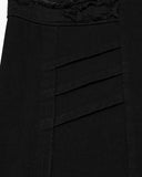 Punk Rave Mens Apocalptic Gothic Studded Shredded Mesh Inset Pants