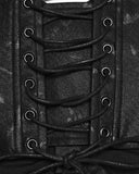 Punk Rave Womens Apocalyptic Gothic Triple Cuff Waist Cincher Corset Belt
