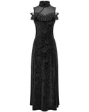 Devil Fashion Baroquiane Velvet Gothic Cheongsam Dress