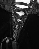 Dark In Love Candice Gothic Velvet Dress