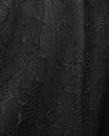 Eva Lady Long Baroque Gothic Flocked Velvet & Lace Bustle Maxi Skirt