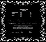 Dark In Love Womens Long Gothic Velvet & Lace Layered Maxi Skirt