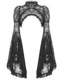 Dark In Love Womens Elegant Gothic Lace Bolero Shrug