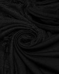 Punk Rave Daily Life Apocalyptic Gothic Broken Knit Ruching Dress