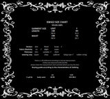 Dark In Love Womens Long Gothic Pleated Tulle Layered Floral Maxi Skirt