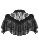 Dark In Love Sonnina Gothic Lace Shrug Cape