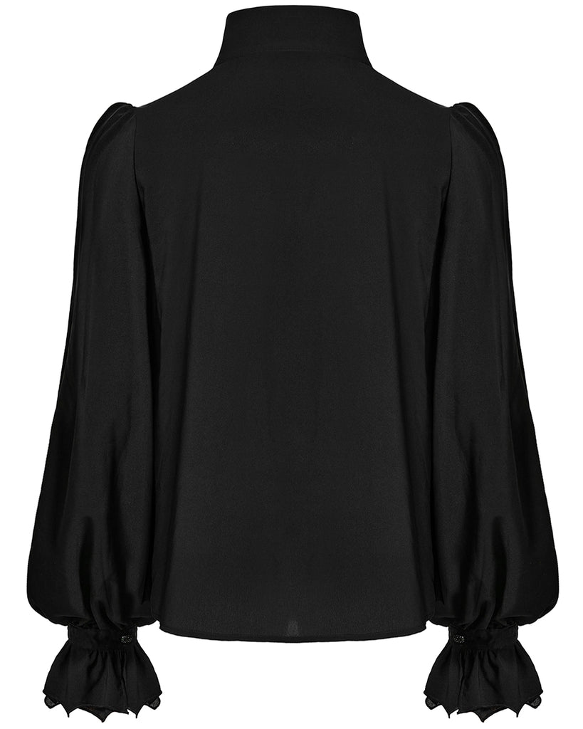 Punk Rave Mens Gothic Regency Chiffon Ruffle Dress Shirt – Violent Delights