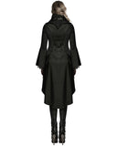 Punk Rave Womens Regency Gothic Jacquard Cutaway Frock Coat