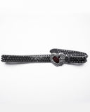 Punk Rave Womens Gothic Lolita Queen Of Hearts Rhinestone Belt