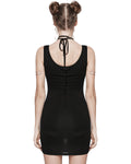 Punk Rave Daily Life Dark CyberPunk Twisted Ringlet Bodycon Dress