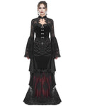 Eva Lady Dark Baroque Gothic Velvet & Lace Jacket