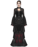 Eva Lady Dark Baroque Gothic Velvet & Lace Jacket