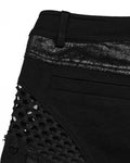 Punk Rave Womens Apocalyptic Gothic 2-Piece Shorts & Half Skirt