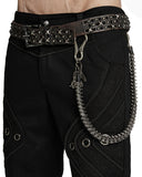 Punk Rave Mens Gothic Apocalypse Punk Wallet/Key Chain