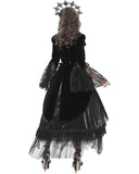 Devil Fashion Womens Dark Gothic Batwing Frock Jacket Tailcoat