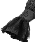 Dark In Love Womens Baroque Gothic Floral Jacquard Bolero Shrug