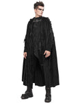 Devil Fashion Dark Artisan Hooded Cloak