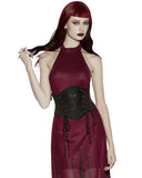 Punk Rave Daily Life Womens Gothic Butterfly Embroidered Waist Cincher Corset