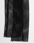 Punk Rave Womens Gothic Vampire Bat Printed Top With Fishnet Sleeves