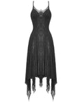 Dark In Love Dark Gothic Lace Applique Lace Up Sling Dress