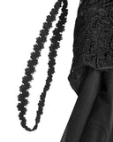 Dark In Love Gothic Lace Off Shoulder Bolero
