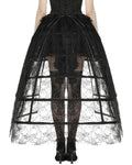 Dark In Love 2-Piece Gothic SpiderWeb Birdcage Crinoline Skirt