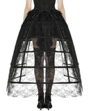 Dark In Love 2-Piece Gothic SpiderWeb Birdcage Crinoline Skirt