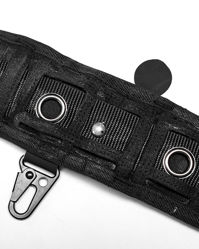 Hip Rave Belt Punk Rave Mens Apocalyptic Utility Harness Belt & Hip Bag – Violent ...