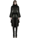 Punk Rave Womens Regency Gothic Jacquard Cutaway Frock Coat