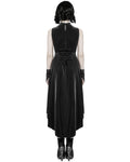 Punk Rave Sable Seduction Gothic Evening Dress - Black