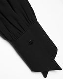 Punk Rave Daily Life Womens Gothic Witch Asymmetric Shirt Dress