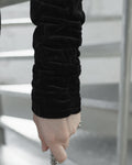 Punk Rave Daily Life Urban Occult Textured Velvet Gothic Witch Dress