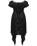 Punk Rave Plus Size Womens Gothic Dark Rose Dress