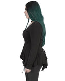 Punk Rave Plus Size Nocturnal Divination Gothic Tunic Top