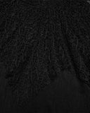 Punk Rave Womens Apocalyptic Wasteland Gothic Hooded Mesh Shawl Top