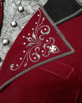 Devil Fashion Tresillian Womens Gothic Tailcoat - Red & Black
