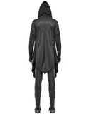 Devil Fashion Techtronic Circuitry Lapse Mens Hooded Cloak Cardigan
