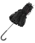 Eva Lady Gorgeous Gothic Lolita Rose, Lace & Mesh Parasol Umbrella