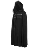 Devil Fashion Crowley Mens Cloak - Black