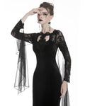 Dark In Love Elvetia Gothic Velvet & Lace Witch Dress