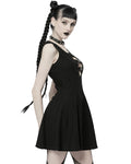 Punk Rave Womens Dark Apocalyptic Cyberpunk Mini Dress